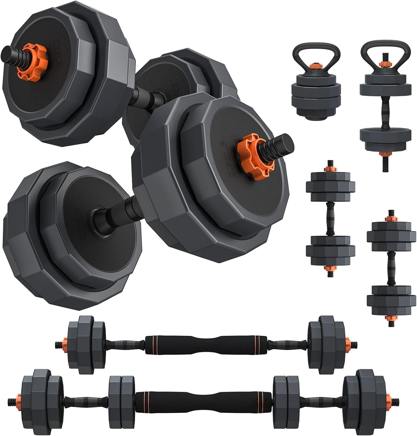 66lb barbell shops Adjustable Weight Dumbbells