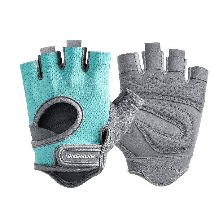 VINSGUIR Women's Workout Gloves with SBR Padding - Breathable & Lightweight for Gym, Weightlifting & Cycling