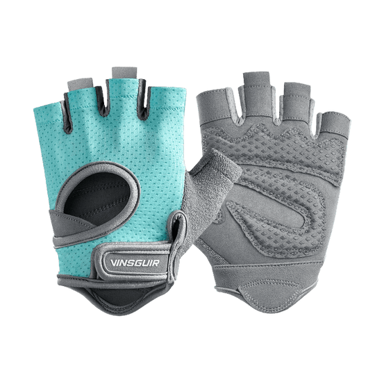 VINSGUIR Women's Workout Gloves with SBR Padding - Breathable & Lightweight for Gym, Weightlifting & Cycling