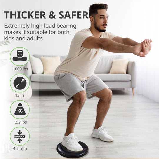 Trideer Wobble Cushion with Inflation Pump