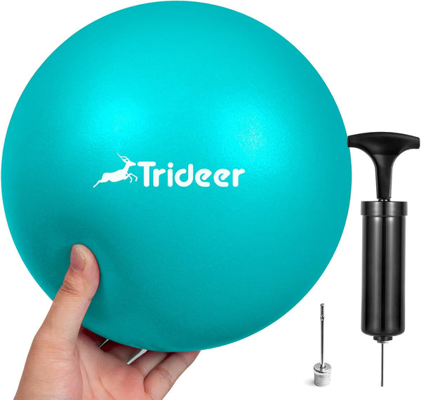 Trideer Pilates Ball 7-8 inch with Pump