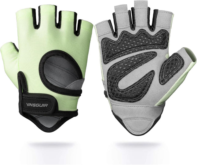 Vinsguir Unisex Workout Gloves - Full Palm Protection with Anti-Slip Grip for Weightlifting, Gym & Cross Training