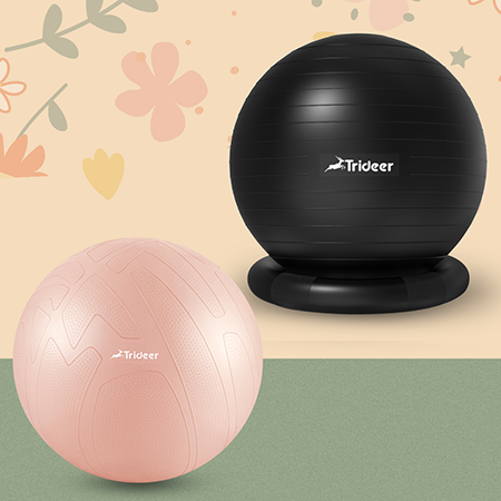 Trideer Bundle - Pregnancy Ball & Ball Chair