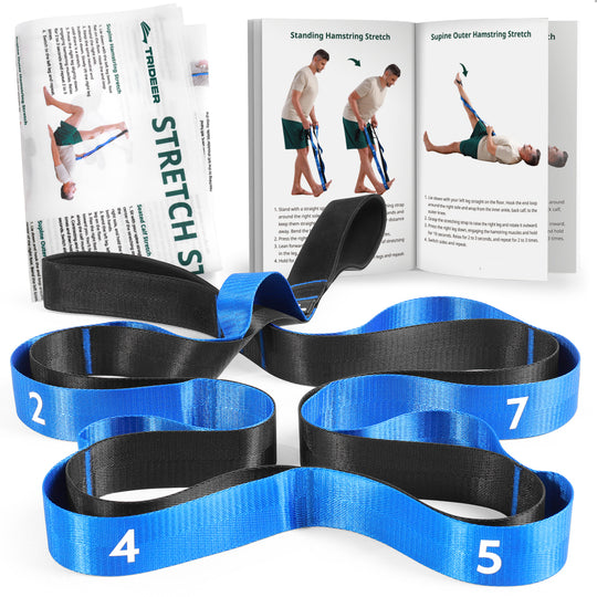 Trideer Non-Elastic Yoga Strap