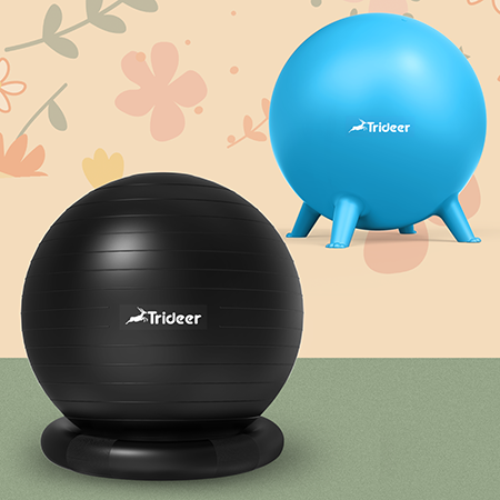 Trideer Bundle - Ball Chair & Child Flexible Seating