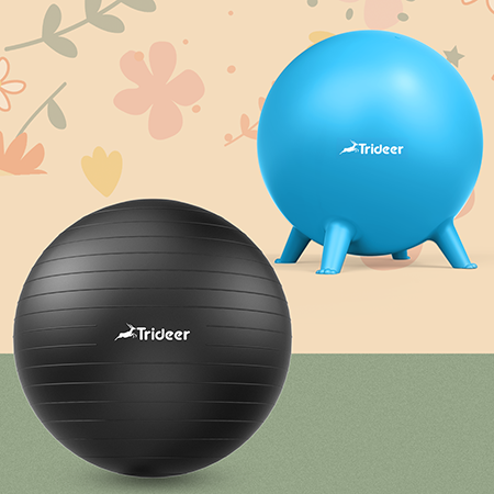 Trideer Bundle - Exercise Ball & Child Flexible Seating