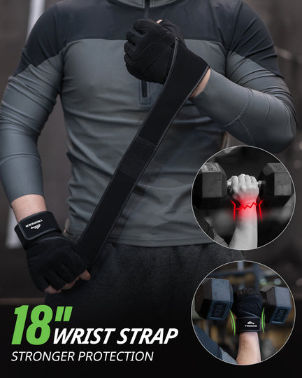 Trideer Padded Workout Gloves