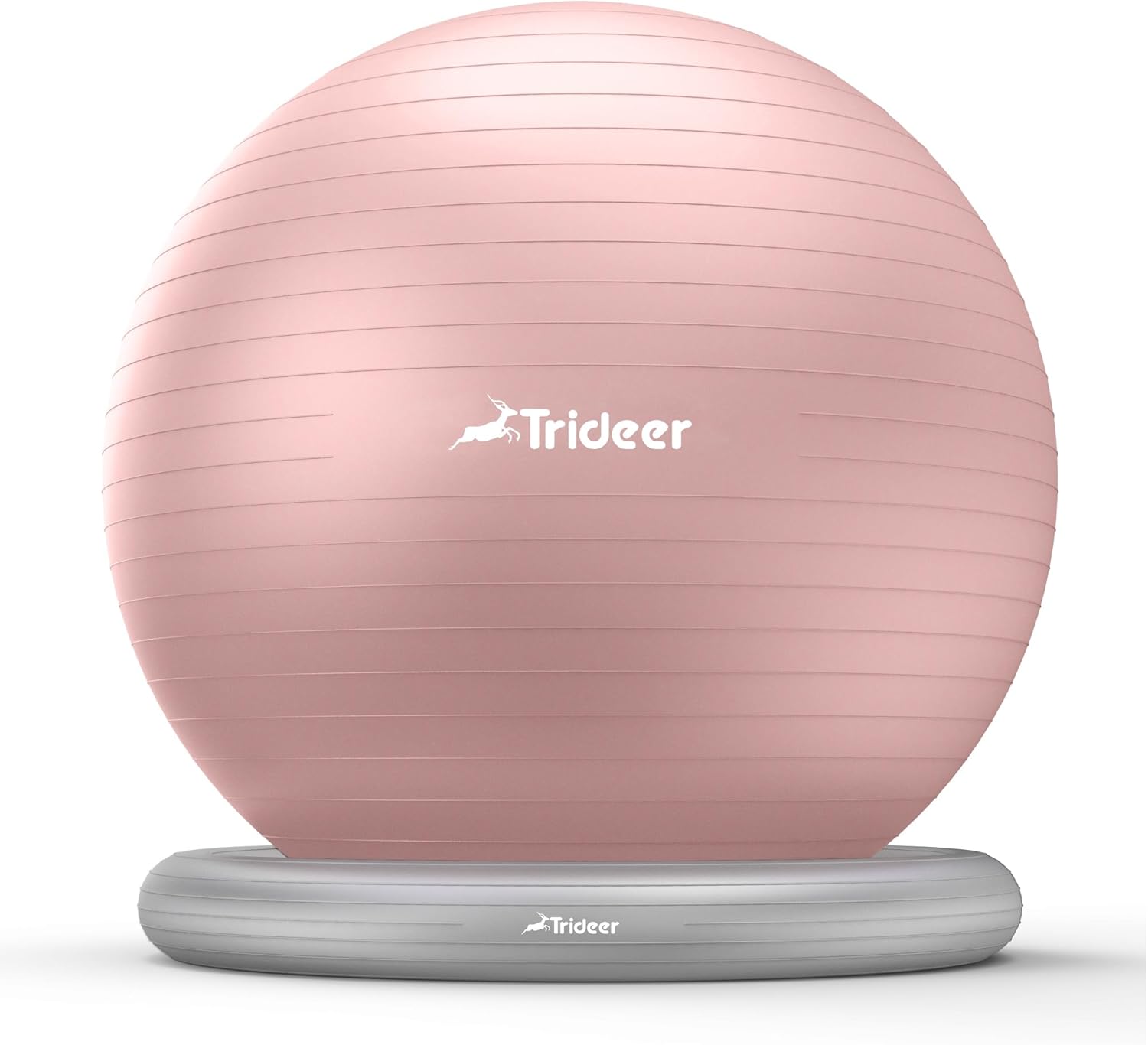 Trideer Exercise Ball Chair - Yoga Ball Office Chair 65cm with Stability Base