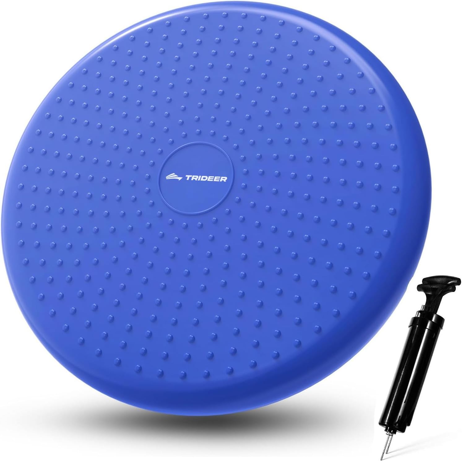 Trideer Glossy Inflated Wobble Cushion - 13.4 Inch for Sensory Kids, Office & Yoga