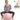 Pregnant woman using anti-burst pregnancy ball for prenatal exercise