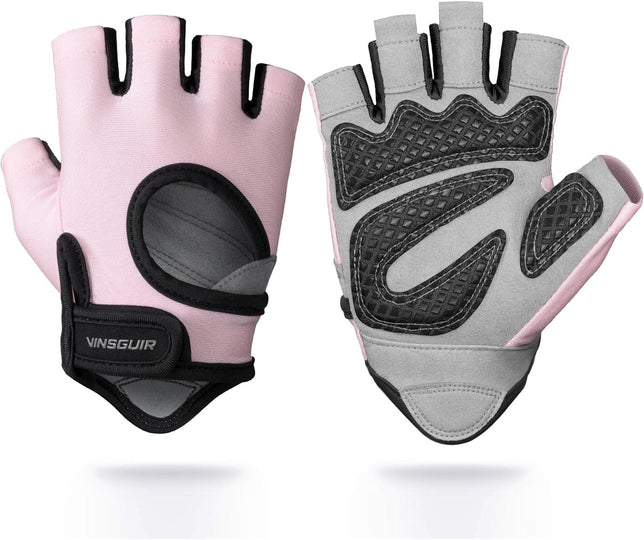 Vinsguir Unisex Workout Gloves - Full Palm Protection with Anti-Slip Grip for Weightlifting, Gym & Cross Training