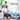 Physical therapy knee recovery exercise with Trideer stretching band