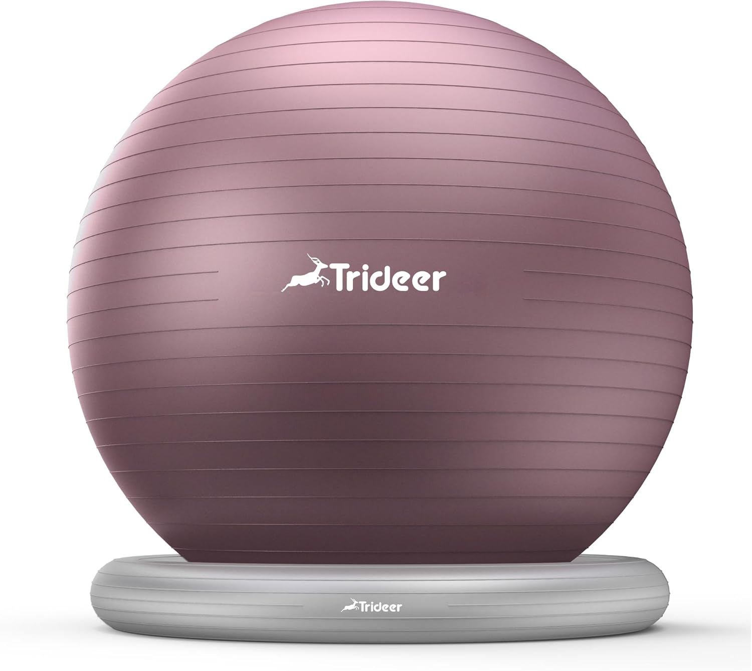 Trideer Exercise Ball Chair - Yoga Ball Office Chair 65cm with Stability Base