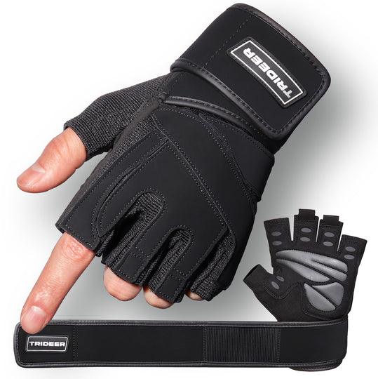 Trideer Workout Gloves with 18
