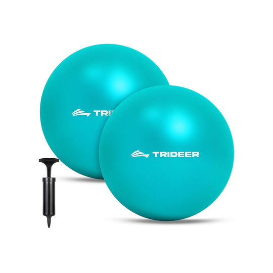 Trideer small fitness ball for home and studio workouts