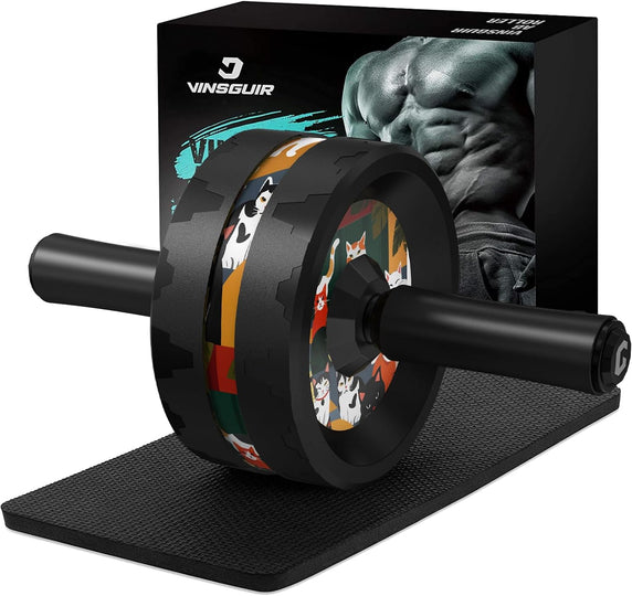 Complete Vinsguir double wheel ab roller kit with accessories