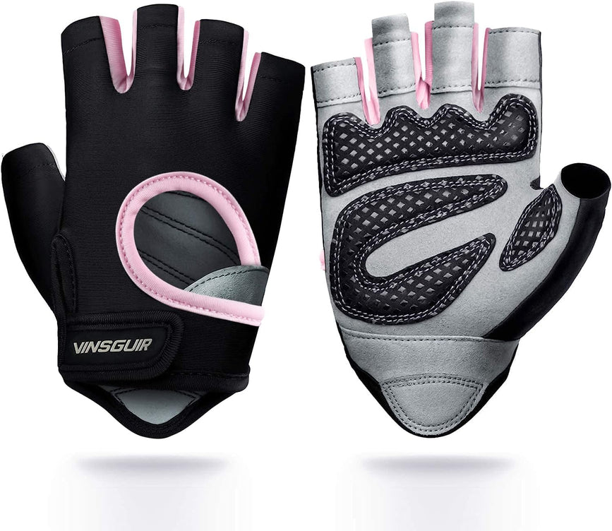 Vinsguir Unisex Workout Gloves - Full Palm Protection for Weightlifting & Cross Training