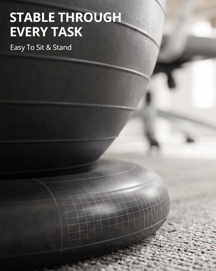 Trideer Exercise Ball Chair Ring Base
