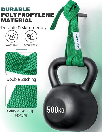 Trideer 9 inch Pilates Ball Physical Therapy Ball & Stretching Strap