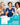 Three women giving thumbs up beside a turquoise Trideer mini Pilates ball and an inset test report.