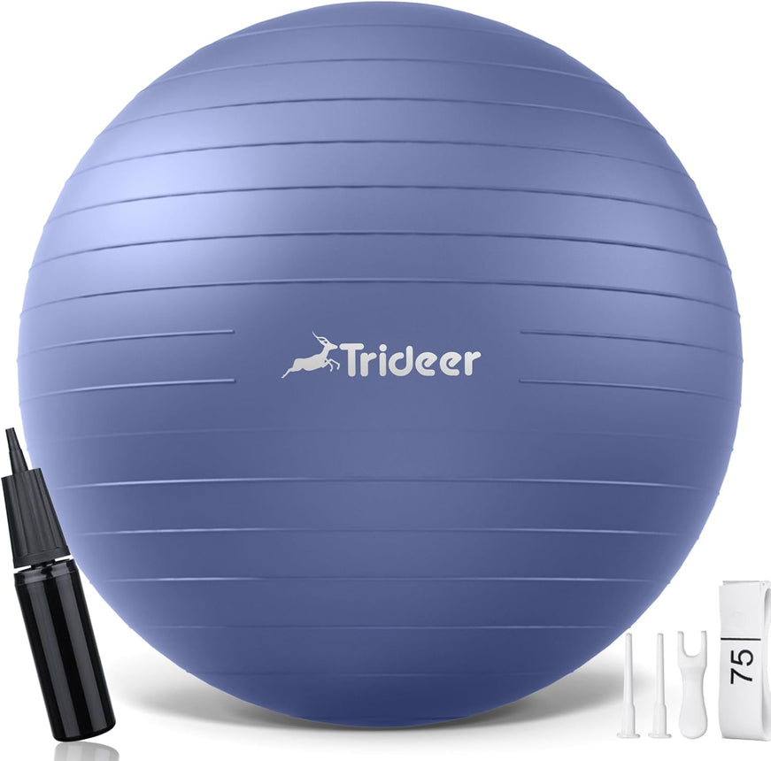 Trideer Extra Thick Yoga Exercise Ball