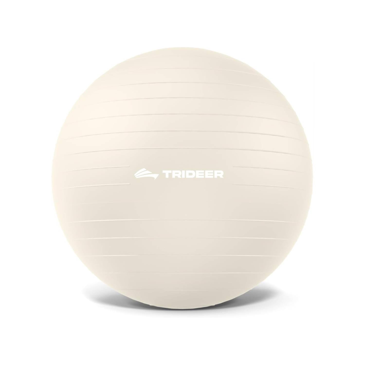 Trideer Extra Thick Anti-Slip Exercise Ball - 65cm Textured for Yoga & Fitness with Pump