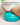 Mini exercise ball for yoga and physical therapy exercises