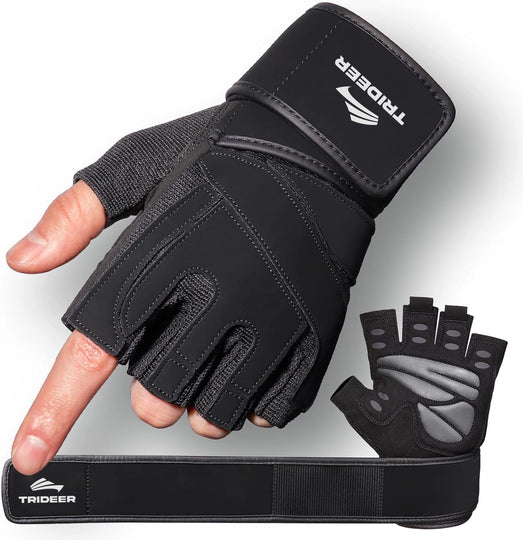 Trideer Padded Workout Gloves