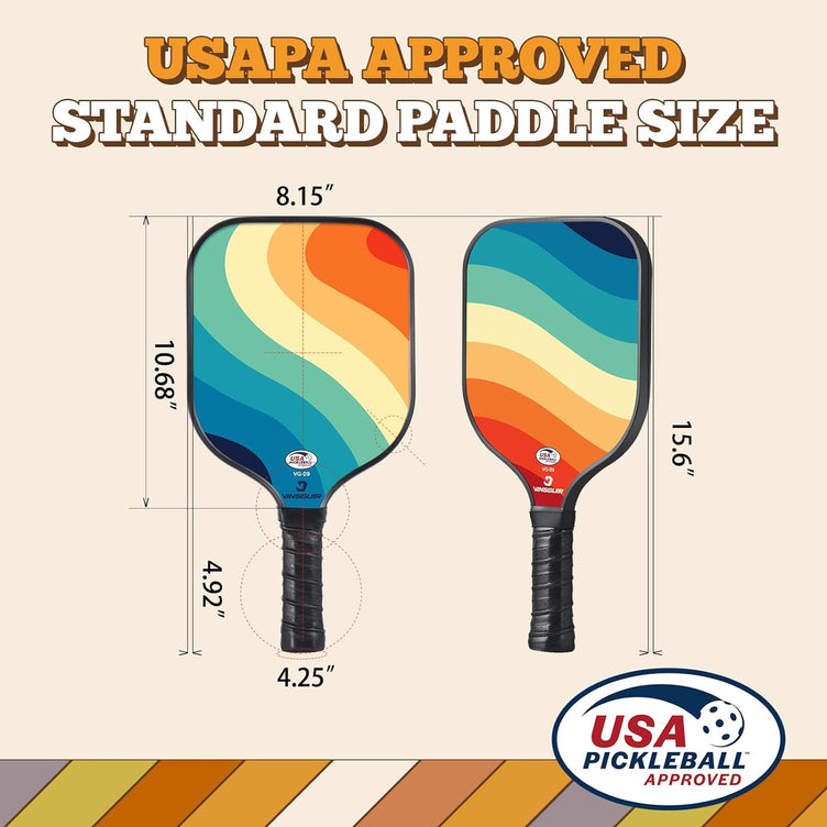 Vinsguir Giftable Paddles Set of 2/4 Rackets