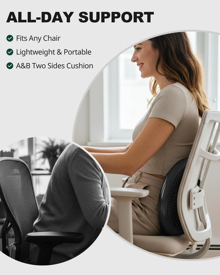 Trideer Glossy Inflated Wobble Cushion - 13.4 Inch for Sensory Kids, Office & Yoga