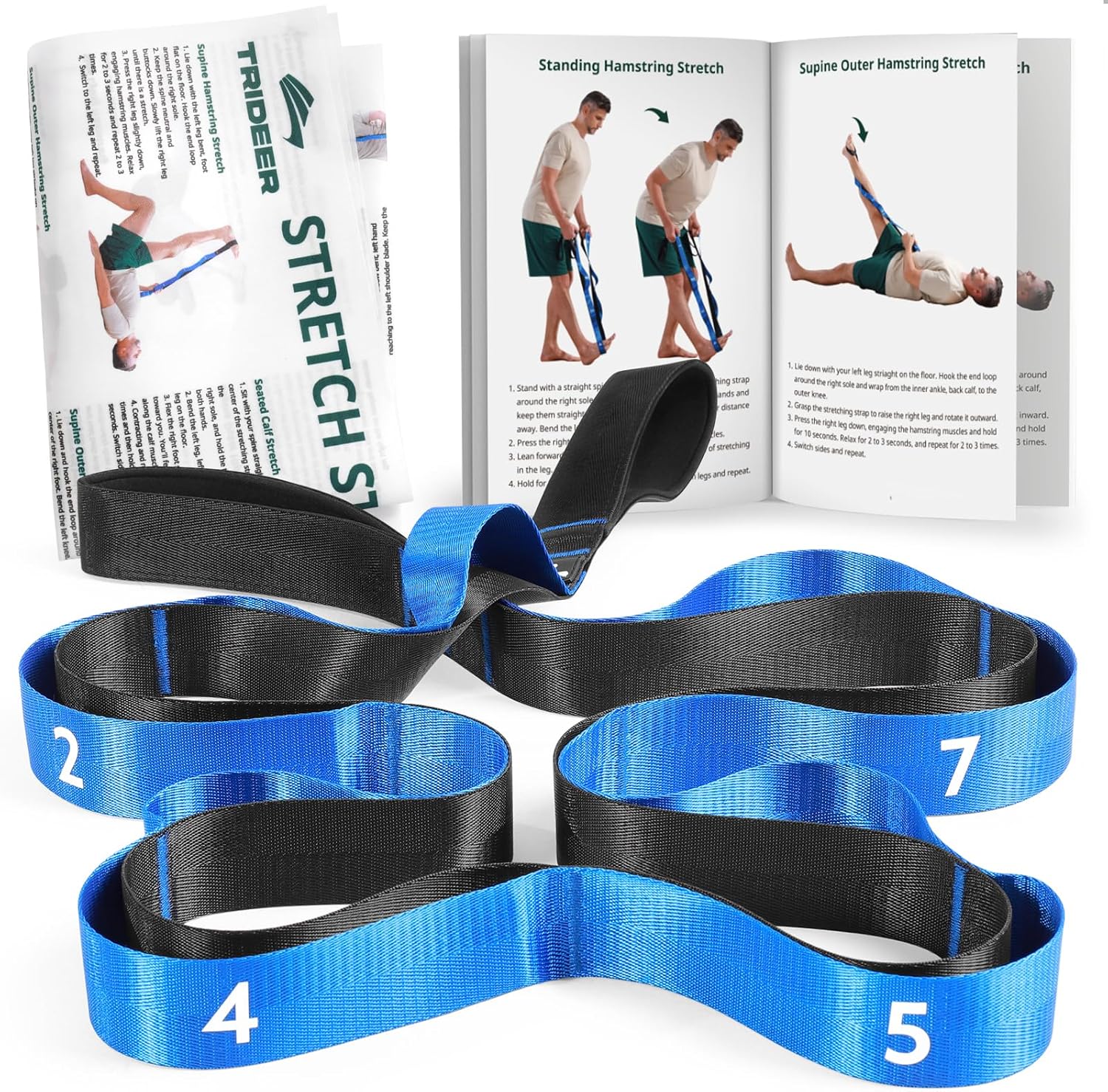 Trideer Stretching Strap for Physical Therapy