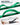 Green stretching strap showing 1-inch width, 8.5-inch loop openings and 76-inch length, with a prone leg stretch.