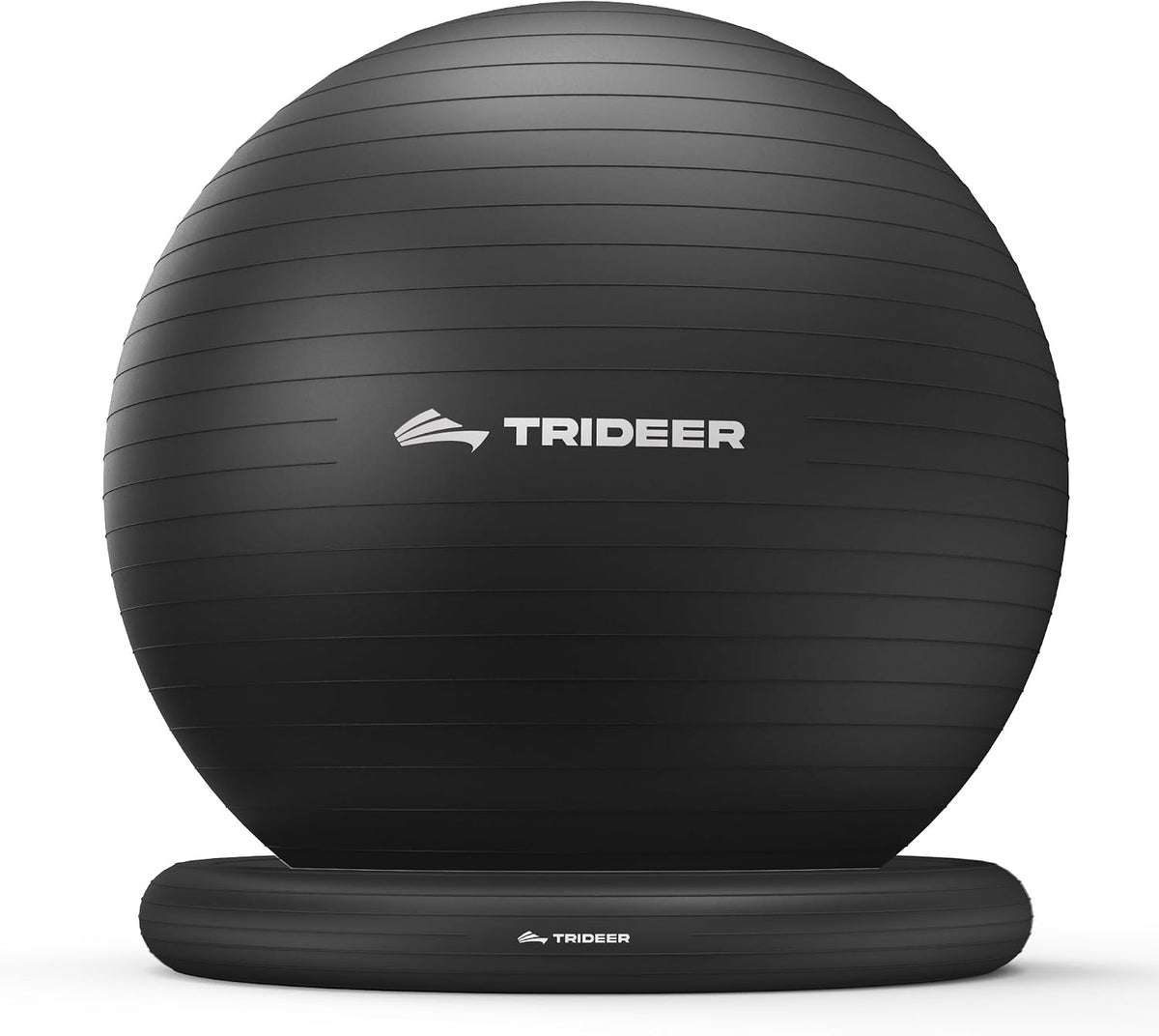 Trideer 65cm Yoga Ball Chair with Base for Home and Office