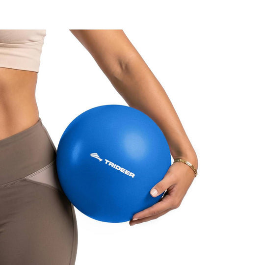 Trideer Mini Pilates Ball 9 Inch - Affordable Soft Exercise Ball for Yoga & Core Training