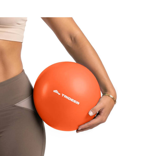 Trideer Mini Pilates Ball 9 Inch - Affordable Soft Exercise Ball for Yoga & Core Training