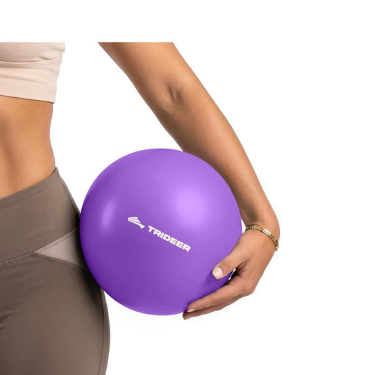 Trideer Mini Pilates Ball 9 Inch - Affordable Soft Exercise Ball for Yoga & Core Training