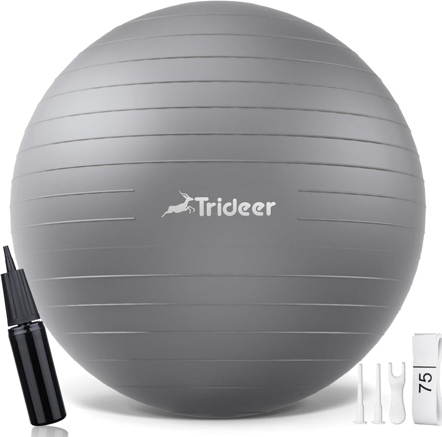 Trideer Extra Thick Yoga Exercise Ball