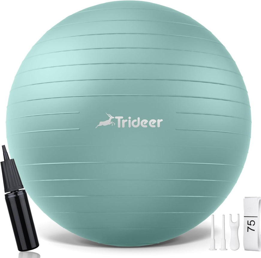 Trideer Extra Thick Yoga Exercise Ball