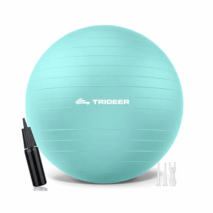 Trideer anti-burst exercise ball mint forest