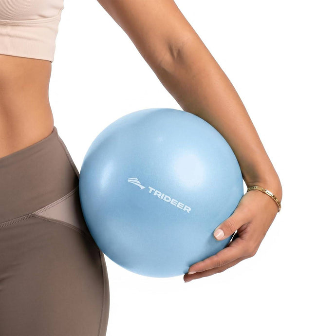 Trideer Mini Pilates Ball 9 Inch - Affordable Soft Exercise Ball for Yoga & Core Training