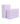 High density foam yoga blocks 2 pack in purple color
