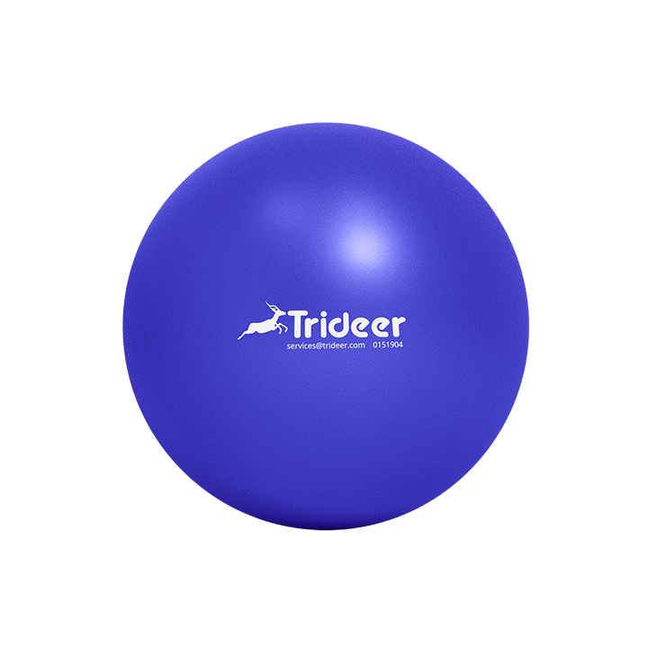 9 inch mini pilates ball size comparison for core and stability training