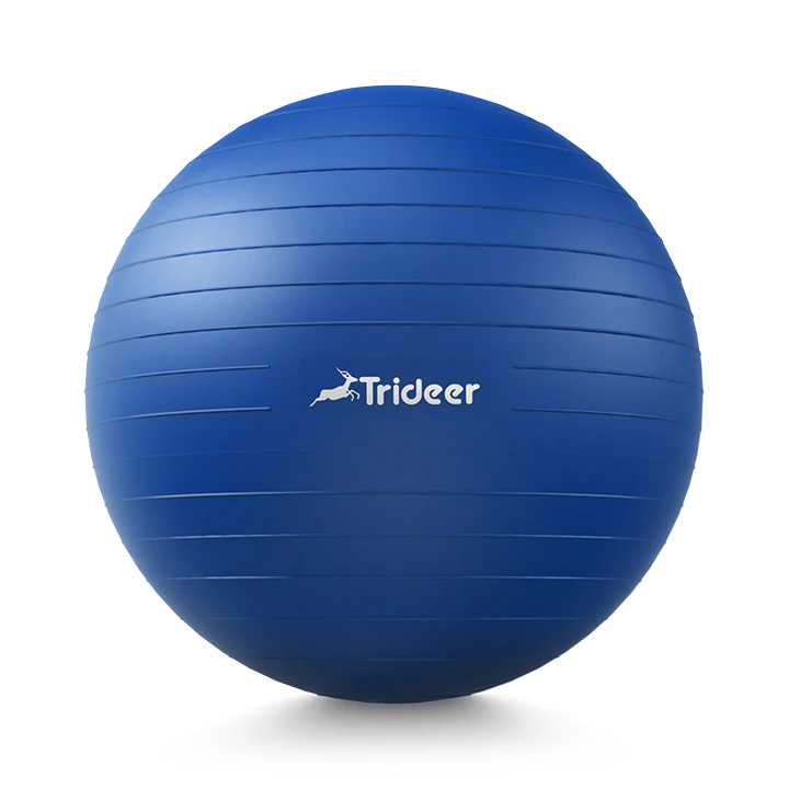 Trideer Exercise Ball Extra Thick Anti Burst Yoga Ball  with a Variety of Colors Optional