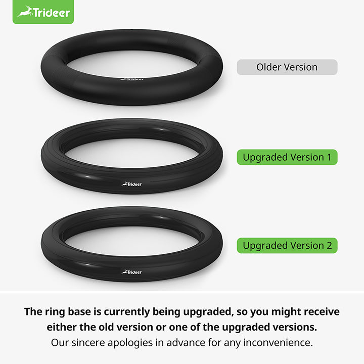 Trideer 65cm Yoga Ball Chair with Base for Home and Office