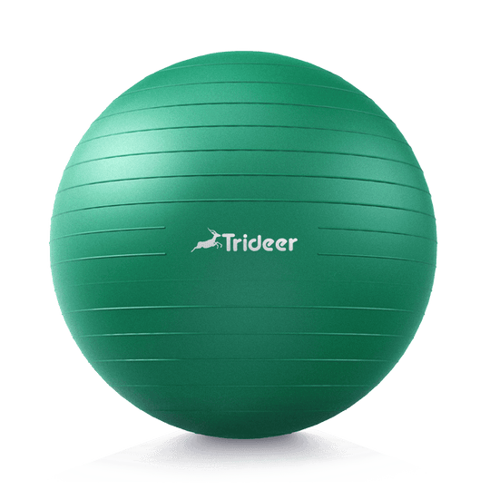 Trideer physical therapy ball recommended by therapists for rehabilitation and pain relief