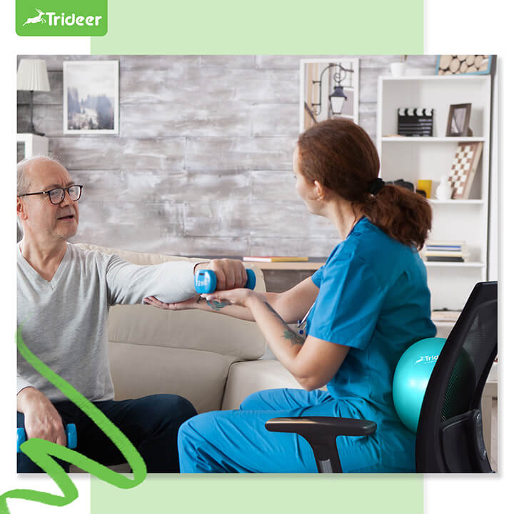 Mini pilates ball 9 inch for home workouts and physical therapy