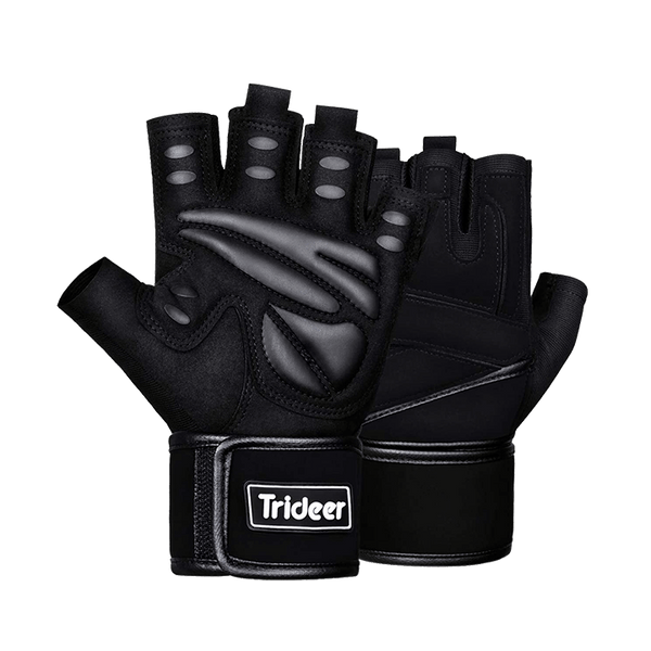 Padded gym gloves hotsell
